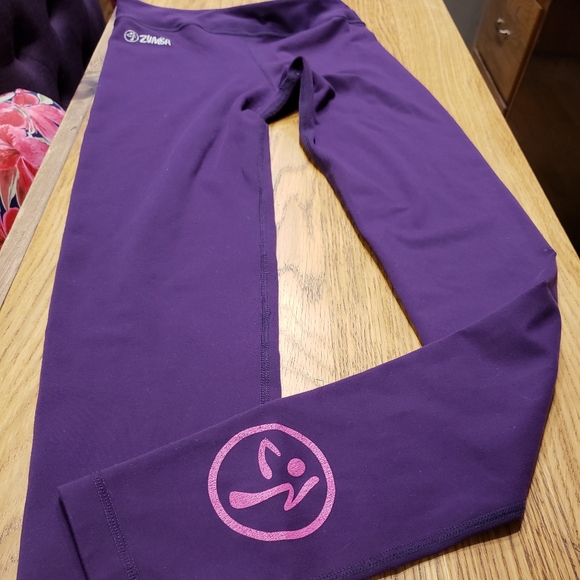 GUC Zumba XS Compression dance leggings mid rise full length - Picture 8 of 10